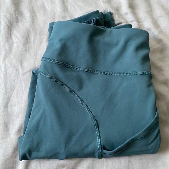 Lululemon Invigorate leggings, submarmine, sz 10 - Picture 2 of 5